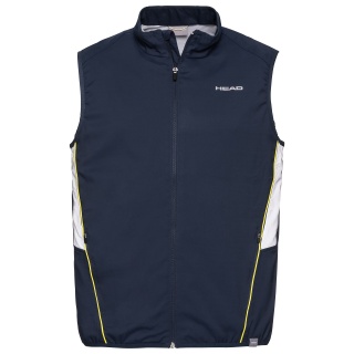 Head Tennis Vest Club (UV Protection 50+) Dark Blue Men (Size S)